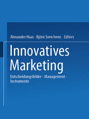 cover image of Innovatives Marketing